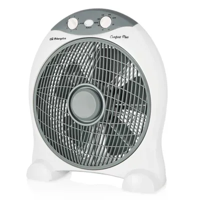 Produktbild von Orbegozo BF-1030, Haushalts-Lamellenlüfter, Grau, Weiß, Flur, Tisch, 30 cm, Tasten, Drehregler, AC