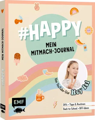Obrázok produktu pre #HAPPY - Mein Mitmach-Journal von YouTuberin Hey Isi