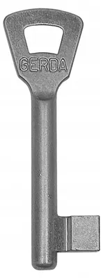 Image de Clé Gerda n° 55 pour serrure ZW100 et ZW80
