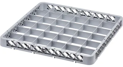 Produktbild von Aufsatzrand für Spülkorb 500x500 mm, 36 Fächer