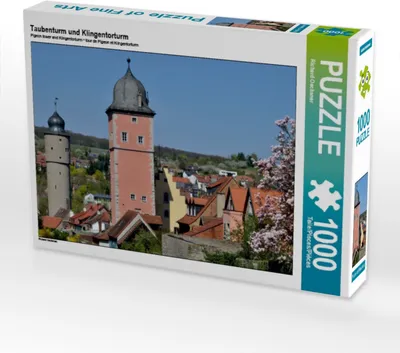 Produktbild von Calvendo Taubenturm und Klingentorturm 1000 Teile Puzzle quer 640x480mm, Oechsner Richard; 7387867