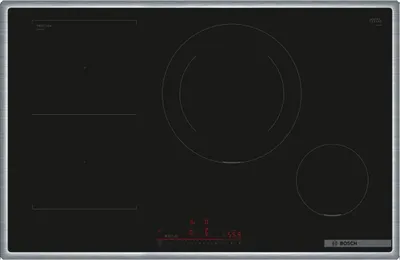 Image de Table de cuisson induction 80cm 4 feux 7400w noir - Bosch - PVS831HC1E -