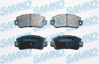 Obrázek produktu pro Sada zadních brzdových destiček SAMKO pro RENAULT 5 (122) 5SP128