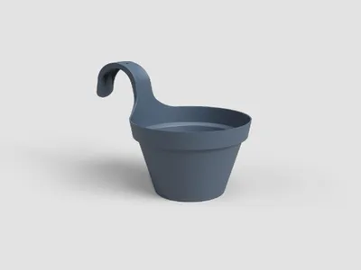 Obrázek produktu pro Artevasi Capri Balcony Single Pot, Modrá, 3,5 l, 305 mm, 200 mm, 280 mm, 4 kusů