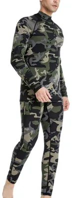 Produktbild von Thermo-Unterwäsche Herren, atmungsaktiv, schnelltrocknend, Größe S, für Ski und Sport