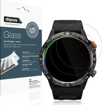 Obrázok produktu pre 2x dipos GlassCC Banlvs Smartwatch 1.39 Zoll