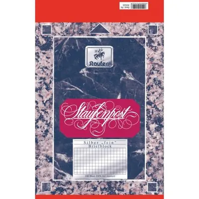 Produktbild von Briefblock Staufenpost A4 100 Blatt kariert 70g/qm weiß