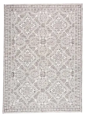 Image de Volero - Tapis d'Extérieur - Été Oriental Gris Clair - 240x330cm