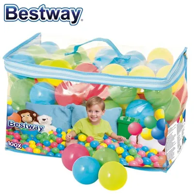 Image de Bestway® Splash & Play™ Balles de jeu, 100 pièces