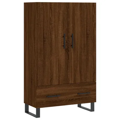 Produktbild von Highboard Braun Eichen-Optik 69,5x31x115 cm Holzwerkstoff