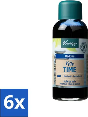 Produktbild von Kneipp - Badeöl - Me-Time - Patchouli & Sandelholz - 100 ml - Vorteilspack - 6 Stücke
