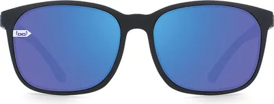 Produktbild von Gloryfy Sonnenbrille Gi22 Amadeus Sun black matt blau verspiegelt unbreakable schwarz