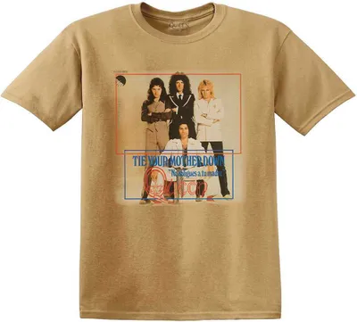 Obrázok produktu pre Queen Tie Your Mother Down Old Gold L Tričko
