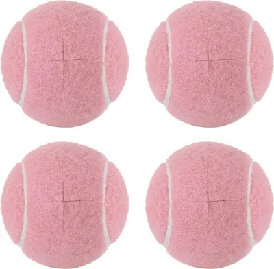Produktbild von 4 Stück vorgeschnittene Tennisbälle für Gehhilfen, für Möbelbeine, Bodenschutz, universelle Filzgleiter für Gehhilfenbeine, Gleitbeläge für Senioren