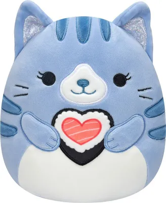 Produktbild von Squishmallows Valentine´s Day Edition Sqjw75vald Teddybär Blau 19 cm Blau 19 cm