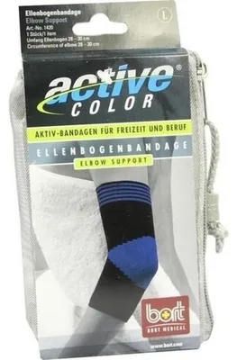 Produktbild von Bort ActiveColor Ellenbogenbandage>>>>Farbe: schwarz Gr. L