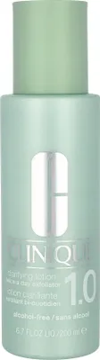 Produktbild von Clinique Clarifying Lotion 1.0 Twice A Day Exfoliator, Gesichtslotion, Frauen, 200 ml, trockene Haut, Empflindliche Haut, Glättend, Flasche