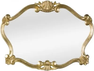 Zdjęcie produktu dla Casa Padrino luksusowe barokowe lustro ścienne złoto 92 x 4 x H. 70 cm - Wspaniałe lustro w stylu barokowym - Meble w stylu barokowym