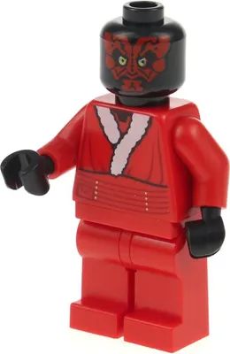 Produktbild von 1x Lego Minifigur Star Wars Santa Darth Maul rot 9509 973pb1233c01 sw0423