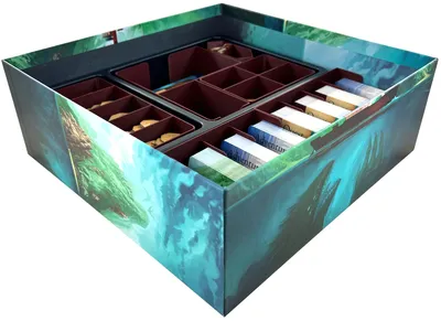Produktbild von Feldherr Organizer für Schlafende Götter: Kickstarter Version (Karten in Schutzhüllen) - Grundspielbox