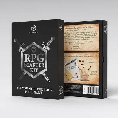 Produktbild von Q-workshop RPG Starter Kit, Brettspiel, Rollenspiele