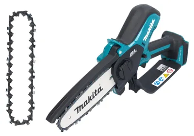 Produktbild von Makita DUC 150 Z Akku Kettensäge 18 V 15 cm Brushless + Ersatz Sägekette - ohne Akku, ohne Ladegerät