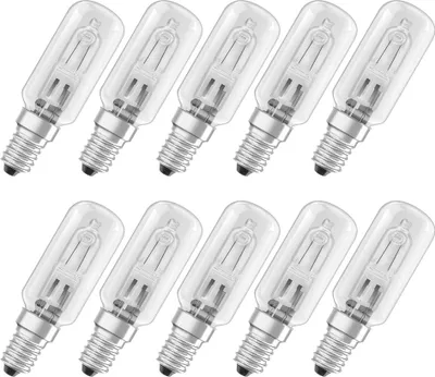 Produktbild von 10 x OSRAM Halogen Halolux T 40W E14 klar 64861 T Röhre Glühbirne 40 Watt