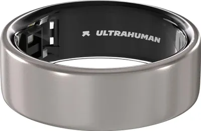 Immagine prodotto di ULTRAHUMAN Ring Air - Smart Ring for Women and Men - Sleep and Fitness Tracking Wearable - Heart Rate - Smartring Raw Titanium Size 14