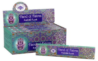 Produktbild von Green Tree Räucherstäbchen "Hand Of Fatima" 15gr.