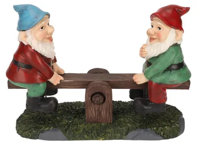 Produktbild von Gartenzwerg-Statuen-Set, wetterbeständig, wasserdicht, Zwerge, Rasenornamente für Heimdekoration, Geschenke