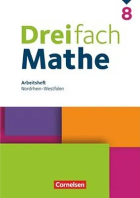 Produktbild von Dreifach Mathe - Nordrhein-Westfalen - Ausgabe 2022 - 8. Schuljahr