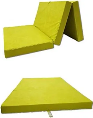 Produktbild von Famanu Klappbett Leicht - Gelb - 120x200x10cm