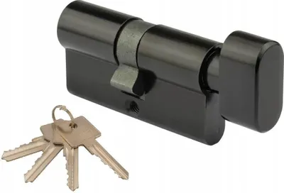 Produktbild von STEIER Einsatzknopf 35*30 Schwarz Matt - MP WK WG1823