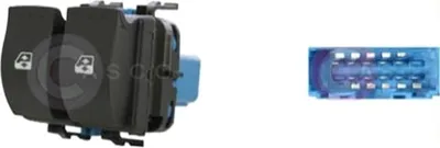 Produktbild von CASCO CWR71021AS Fensterheberschalter für RENAULT SCÉNIC II (JM0/1) Fensterheber Schalter