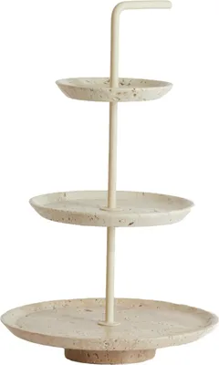 Produktbild von Light & Living - Etagere Caglio - Braun - Ø24cm