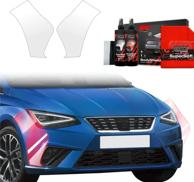 Produktbild von 2in1 Schutzfolie für Stoßstange - Seat Ibiza (2021-2025) Grizz Protector