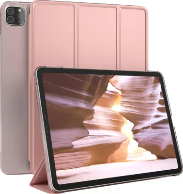 Produktbild von EAZY CASE Smartcase für Apple iPad Pro 11" (2020) Tabletcase Bookcover Smart Flipcase magnetisch Rosa