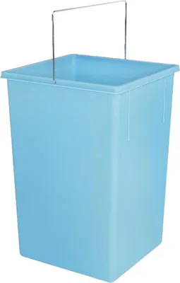 Image de Hailo Bac intérieur antibak 1221209 bleu 15 litres 230 x 220 x 350 mm