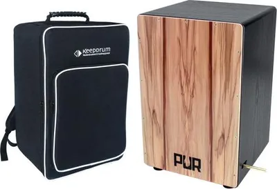 Produktbild von Pur Cajon PC2399 Vision Pro Satin Nuss mit Tasche