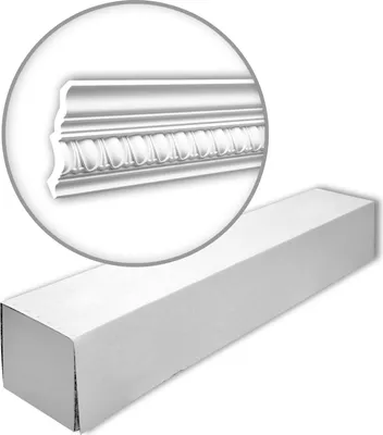 Produktbild von Profhome 150116 Eckleisten 1 Karton SET mit 8 Zierleisten | 16 m
