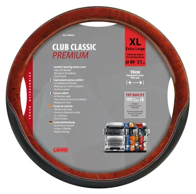 Produktbild von Lampa Lenkradbezug Club Classic, aus Skeentex - XL - Ø 49/51 cm