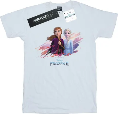 Produktbild von Disney - "Frozen 2 Nature Is Beautiful" T-Shirt für Damen BI24384 (XL) (Weiß)