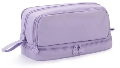 Productafbeelding van Etui voor meisjes en tieners, groot etui voor volwassenen, schooletui met 4 compartimenten