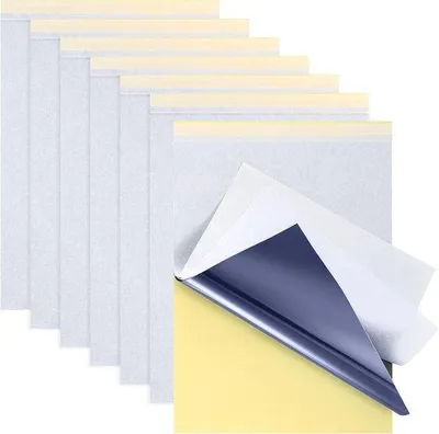 Produktbild von Famanu Tätowier-Transferpapier A4, 55 Blätter, Carbon-Silhouetten für temporäre und permanente Tattoos