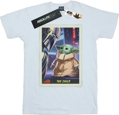 Productafbeelding van Star Wars - "The Mandalorian - The Child" T-shirt voor dames, model BI45681 (maat S), wit