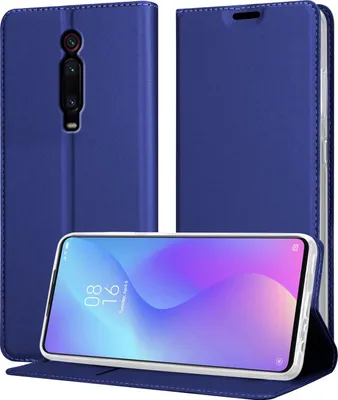 Produktbild von Cadorabo Handyhülle für Xiaomi Mi 9T / Mi 9T PRO / RedMi K20 / RedMi K20 PRO Schutz Hülle in Blau Cover Etui Book Case