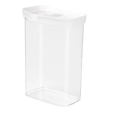 Produktbild von EMSA OPTIMA Trockenvorratsdose, Box, Rechteckig, 2,2 l, Transparent, Thermoplastisches Elastomer (TPE), China