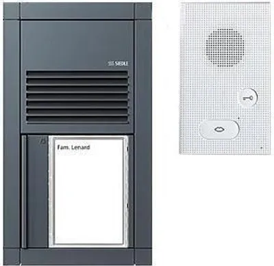 Produktbild von Siedle Audio-Tuerstation Set VAB 700-1 AG Vario mit AIB (210012962-00)