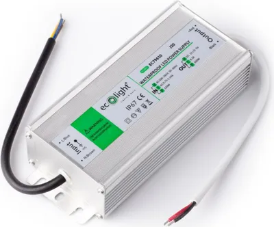 Zdjęcie produktu dla Zasilacz LED Slim 100W 8,3A 12V IP67 Hermetyczny Transformator do Taśm