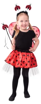 Produktbild von Kinderkostüm Marienkäfer Tutu Rock mit Flügeln